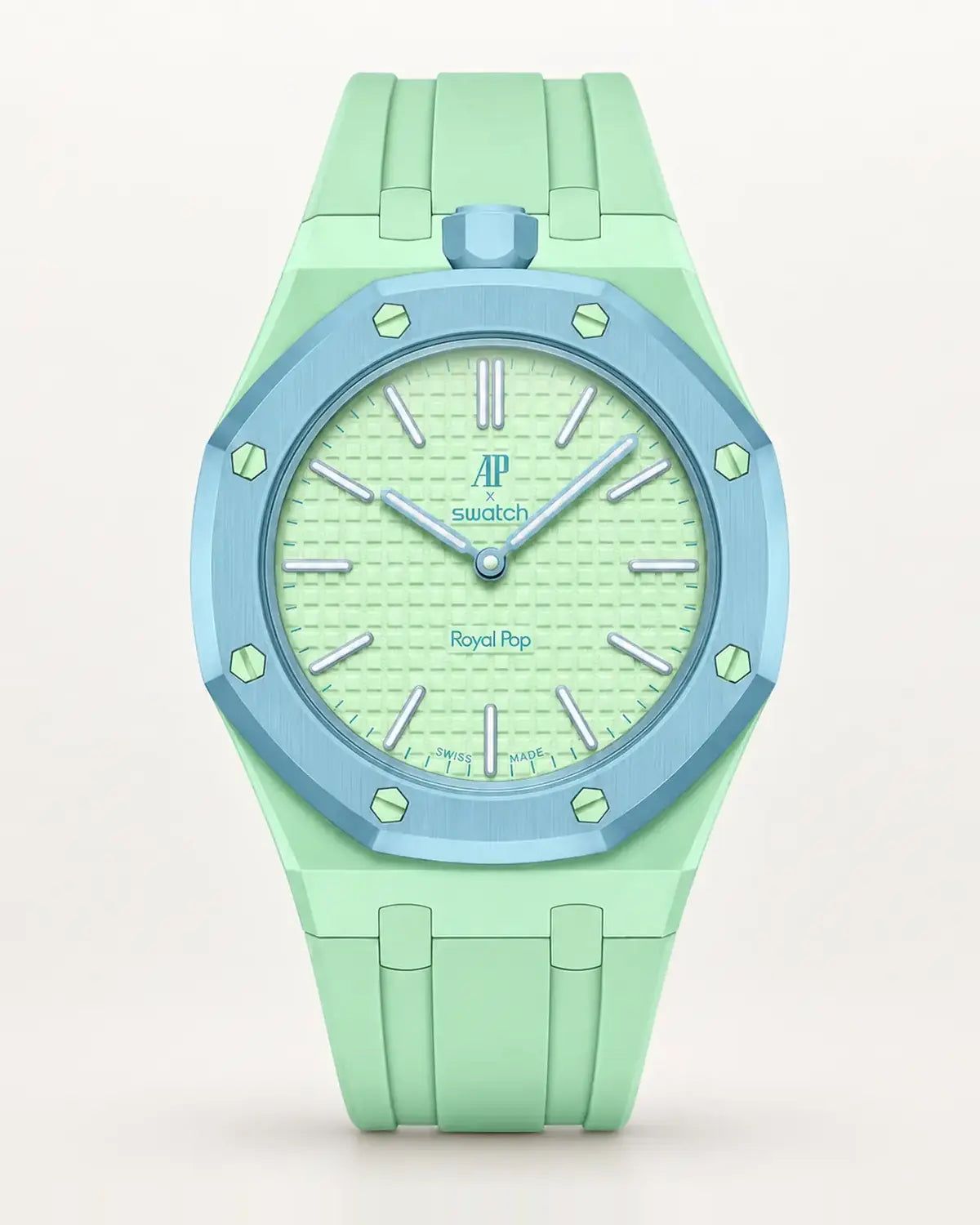 AP x Swatch Royal Pop Rubber Strap | WatchCollab