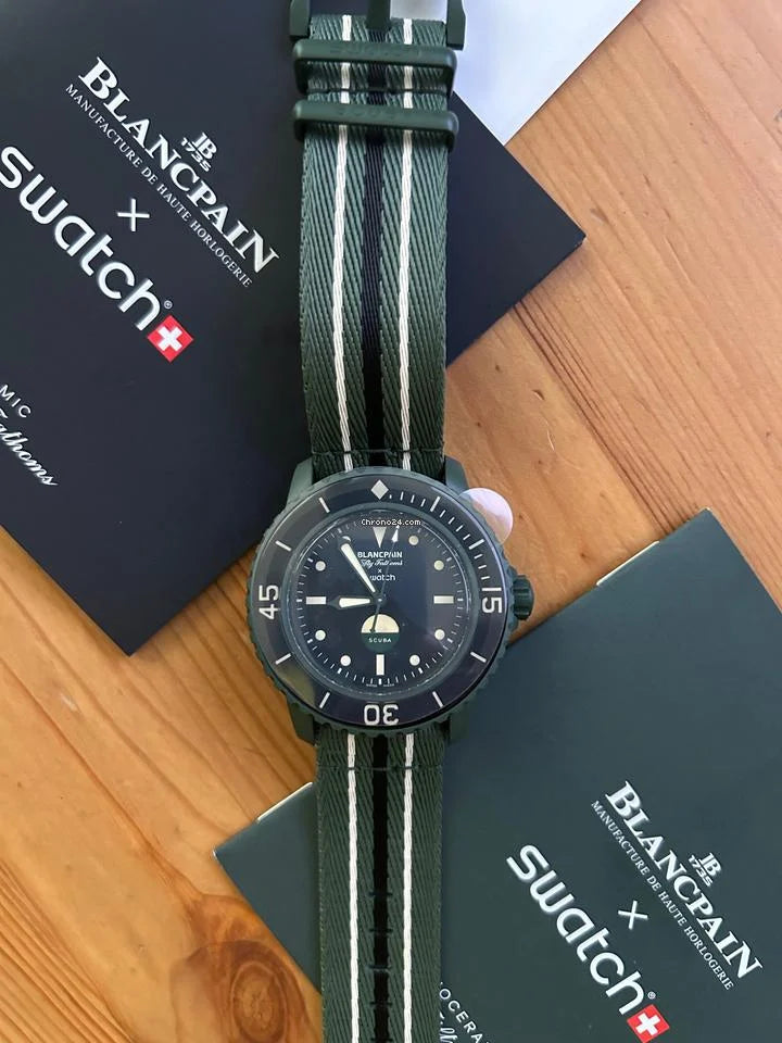 Green Abyss: Review of the New Swatch x Blancpain Watch