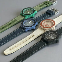 The Blancpain x Swatch Scuba Fifty Fathoms Special-Edition Strap