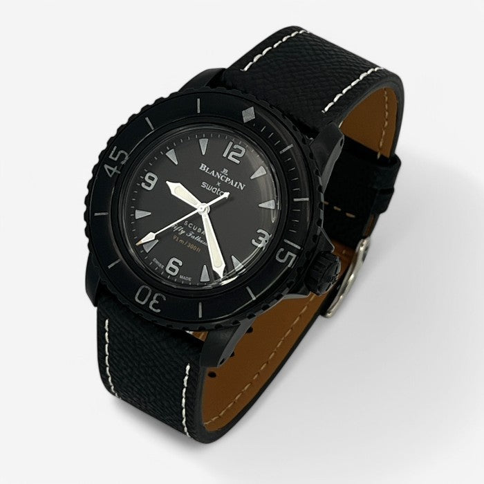 Fifty Fathoms on Leather: An Unexpected Combination