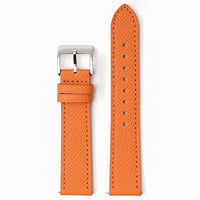 Textured genuine leather MoonSwatch strap for the Omega x Swatch