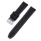 Two-band rubber MoonSwatch strap for the Omega x Swatch