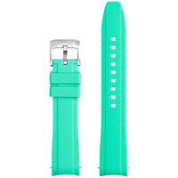 Plain premium rubber MoonSwatch strap for the Omega x Swatch
