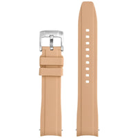 Plain premium rubber MoonSwatch strap for the Omega x Swatch
