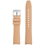 Plain premium rubber MoonSwatch strap for the Omega x Swatch