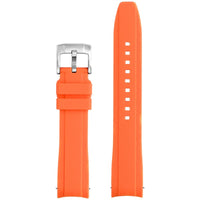 Plain premium rubber MoonSwatch strap for the Omega x Swatch