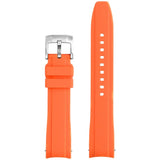 Plain premium rubber MoonSwatch strap for the Omega x Swatch
