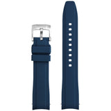 Plain premium rubber MoonSwatch strap for the Omega x Swatch