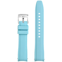 Plain premium rubber MoonSwatch strap for the Omega x Swatch