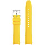 Plain premium rubber MoonSwatch strap for the Omega x Swatch