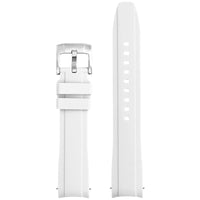 Plain premium rubber MoonSwatch strap for the Omega x Swatch