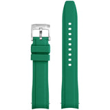 Plain premium rubber MoonSwatch strap for the Omega x Swatch