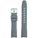 Plain premium rubber MoonSwatch strap for the Omega x Swatch