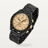 Bracelet acier à maillons noirs pour Omega x Swatch MoonSwatch Mission to the Moon 1969