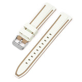 Two-band rubber MoonSwatch strap for the Omega x Swatch