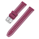 Two-band rubber MoonSwatch strap for the Omega x Swatch