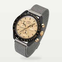 Bracelet milanais maille argentée pour Omega x Swatch MoonSwatch Mission to the Moon 1969
