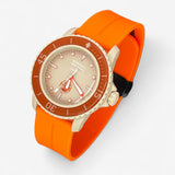 Quick-release rubber Blancpain x Swatch strap for the Scuba Fifty Fathoms