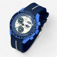 Single-band rubber MoonSwatch strap for the Omega x Swatch