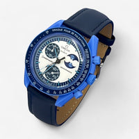 MoonSwatch strap for the Super Blue Moonphase