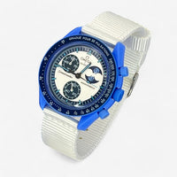 Plain NATO MoonSwatch strap for the Omega x Swatch