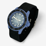 Woven NATO Blancpain x Swatch strap for the Scuba Fifty Fathoms