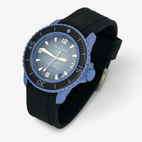 Plain rubber Blancpain x Swatch strap for the Scuba Fifty Fathoms