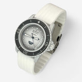 Ribbed rubber Blancpain x Swatch strap for the Scuba Fifty Fathoms