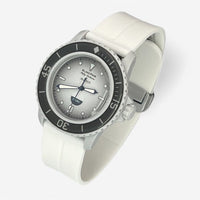 Quick-release rubber Blancpain x Swatch strap for the Scuba Fifty Fathoms