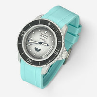Plain rubber Blancpain x Swatch strap for the Scuba Fifty Fathoms