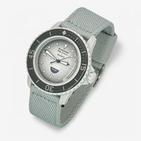 Woven NATO Blancpain x Swatch strap for the Scuba Fifty Fathoms