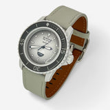 Designer genuine leather Blancpain x Swatch strap for the Scuba Fifty Fathoms