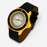 Textured genuine leather Blancpain x Swatch strap for the Scuba Fifty Fathoms