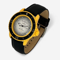 Smooth genuine leather Blancpain x Swatch strap for the Scuba Fifty Fathoms