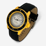Smooth genuine leather Blancpain x Swatch strap for the Scuba Fifty Fathoms