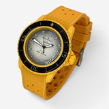 Checkered rubber Blancpain x Swatch strap for the Scuba Fifty Fathoms