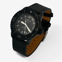Textured genuine leather Blancpain x Swatch strap for the Scuba Fifty Fathoms