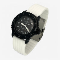 Ribbed rubber Blancpain x Swatch strap for the Scuba Fifty Fathoms