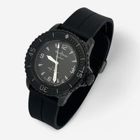 Quick-release rubber Blancpain x Swatch strap for the Scuba Fifty Fathoms