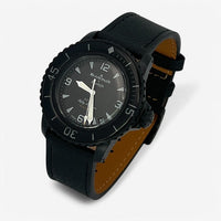 Textured genuine leather Blancpain x Swatch strap for the Scuba Fifty Fathoms