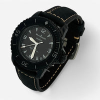 Light genuine leather Blancpain x Swatch strap for the Scuba Fifty Fathoms