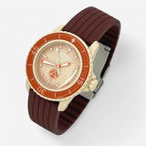 Ribbed rubber Blancpain x Swatch strap for the Scuba Fifty Fathoms