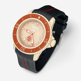 Single-band rubber Blancpain x Swatch strap for the Scuba Fifty Fathoms