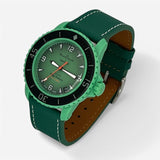 Textured genuine leather Blancpain x Swatch strap for the Scuba Fifty Fathoms