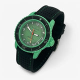 Perforated rubber Blancpain x Swatch strap for the Scuba Fifty Fathoms
