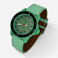 Designer genuine leather Blancpain x Swatch strap for the Scuba Fifty Fathoms