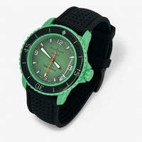 Perforated rubber Blancpain x Swatch strap for the Scuba Fifty Fathoms