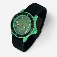 Ribbed rubber Blancpain x Swatch strap for the Scuba Fifty Fathoms