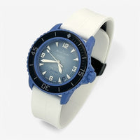 Quick-release rubber Blancpain x Swatch strap for the Scuba Fifty Fathoms