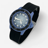 Quick-release rubber Blancpain x Swatch strap for the Scuba Fifty Fathoms